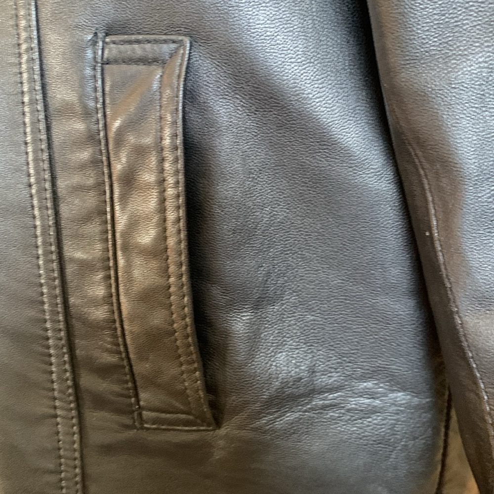 ✨Denver Hayes Lamb Skin Leather Car Coat✨ - Picture 6 of 17